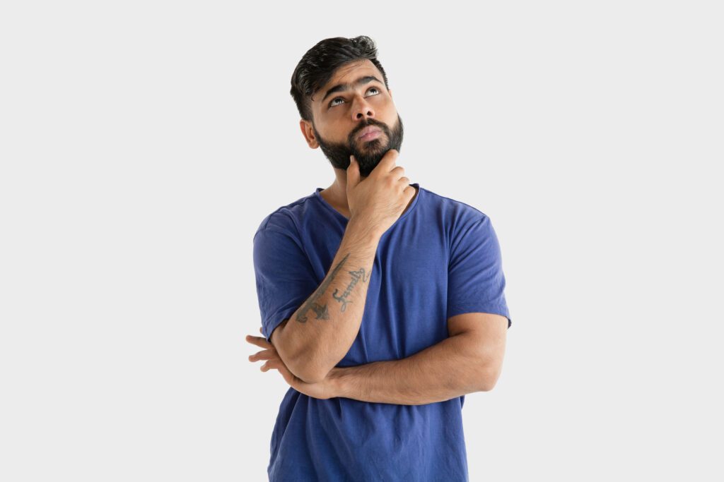 Boy Thinking - Chirag Computer