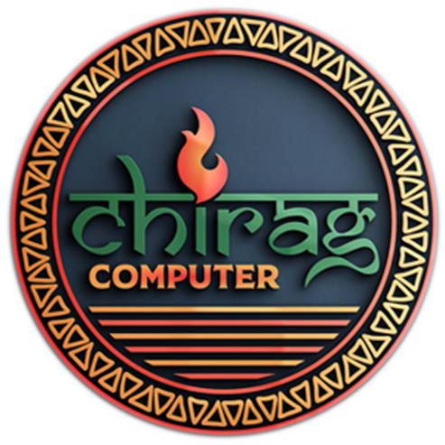 Chirag Computer Wadanage Offlical Logo
